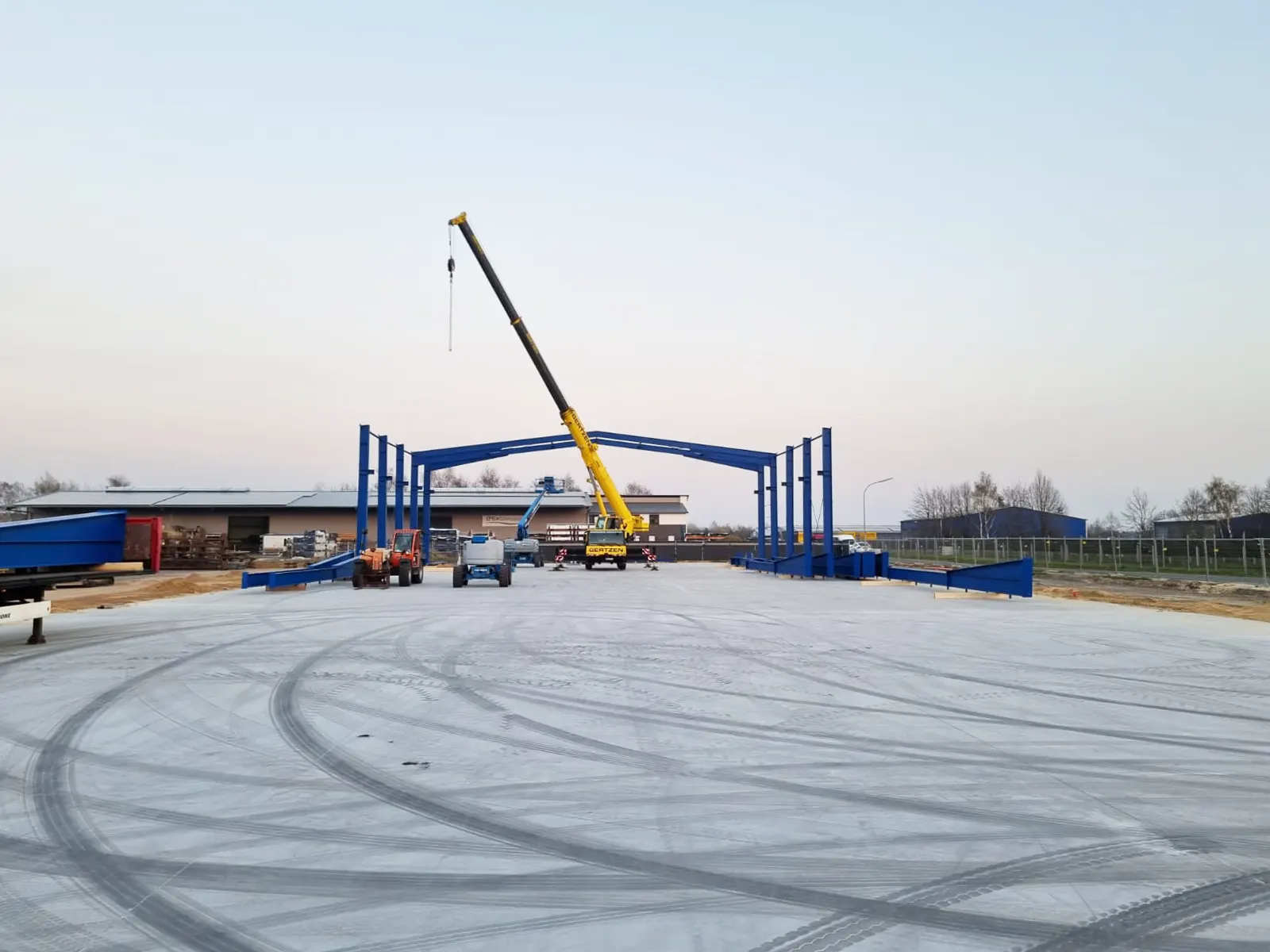 Metallbau Kampling ist Ihr Partner für den Hallenbau